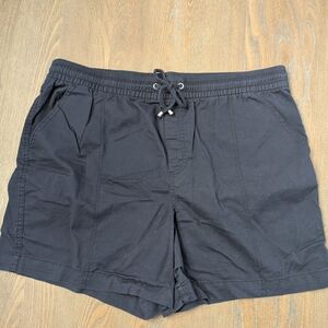 Croft & Barrow Charcoal Drawstring Shorts